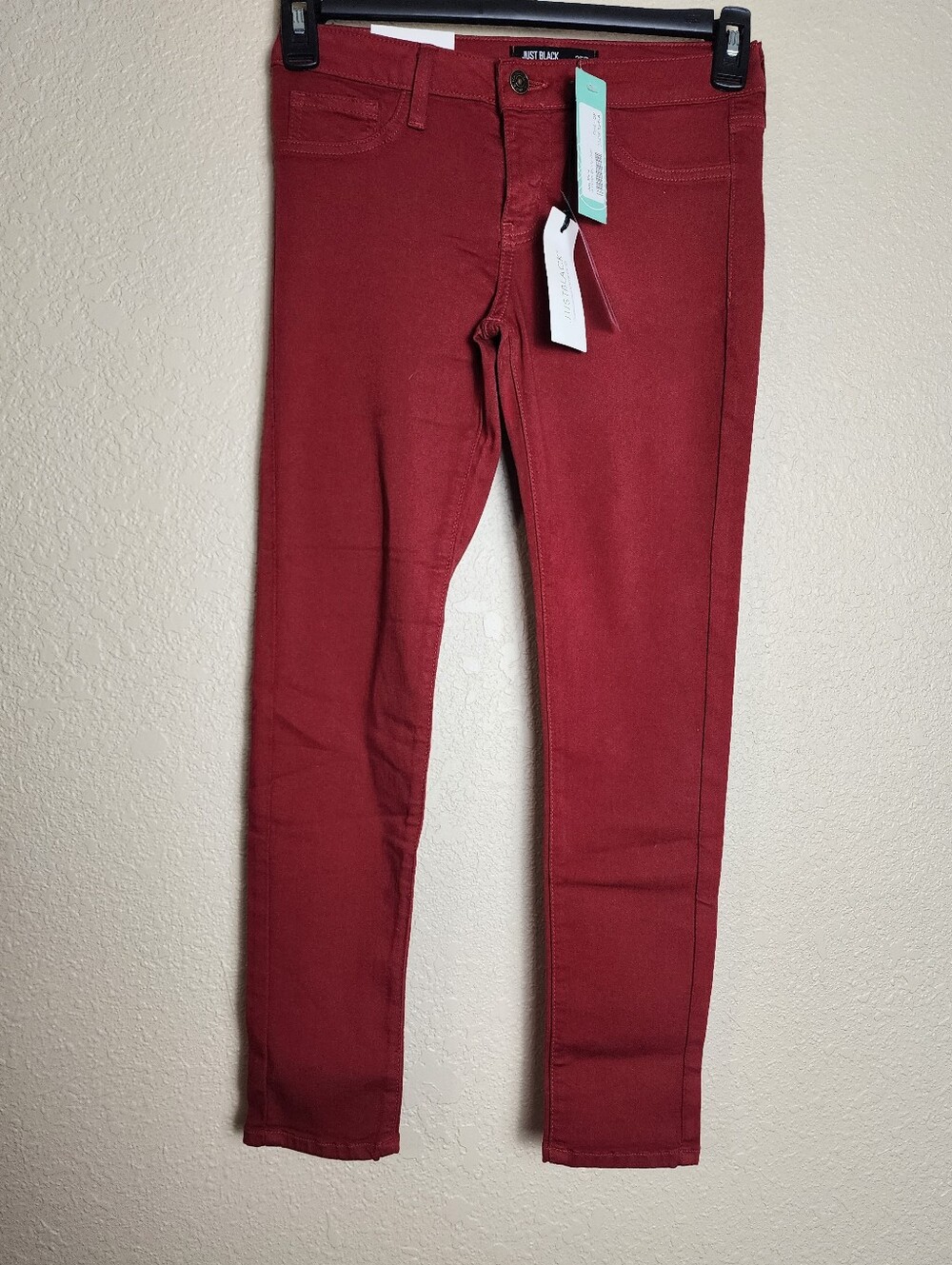 Just Black Addison Skinny Jeans 25P Red Stitch Fix Petite Made in USA